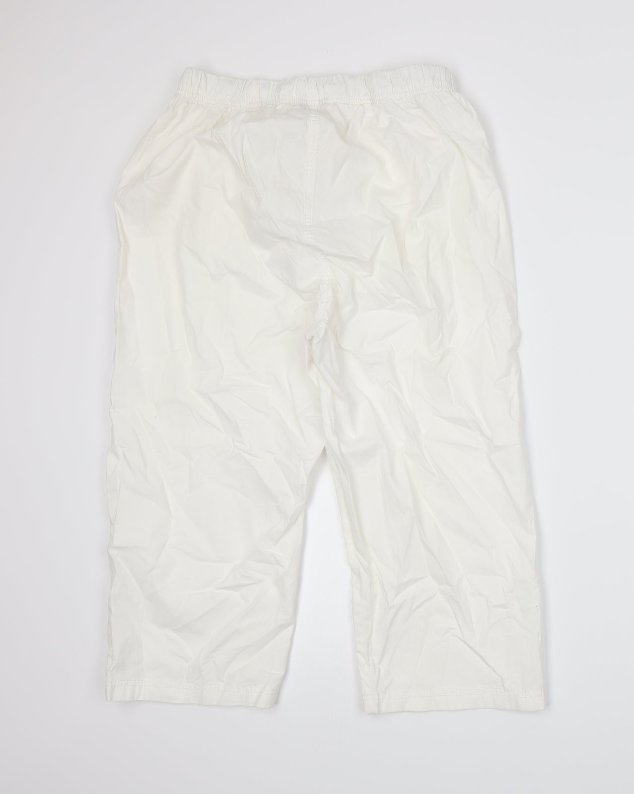 Womens UK Size 14 Anthology Regular Fit  White Trousers
