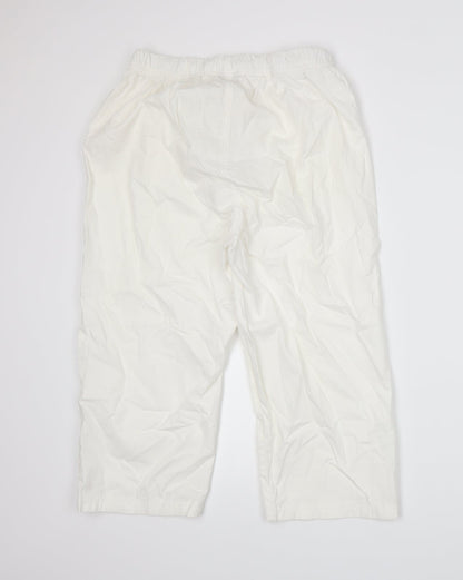 Womens UK Size 14 Anthology Regular Fit  White Trousers