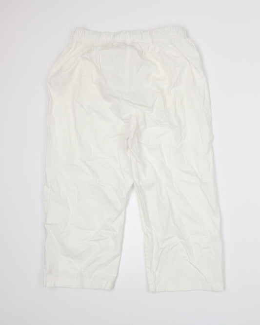 Anthology Womens White   Trousers  Size 14