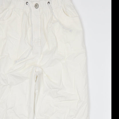 Womens UK Size 14 Anthology Regular Fit  White Trousers
