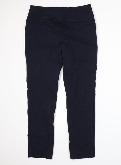 Cleo Womens Blue   Trousers  Size M L27 in