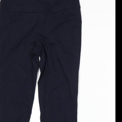 Cleo Womens Blue   Trousers  Size M L27 in