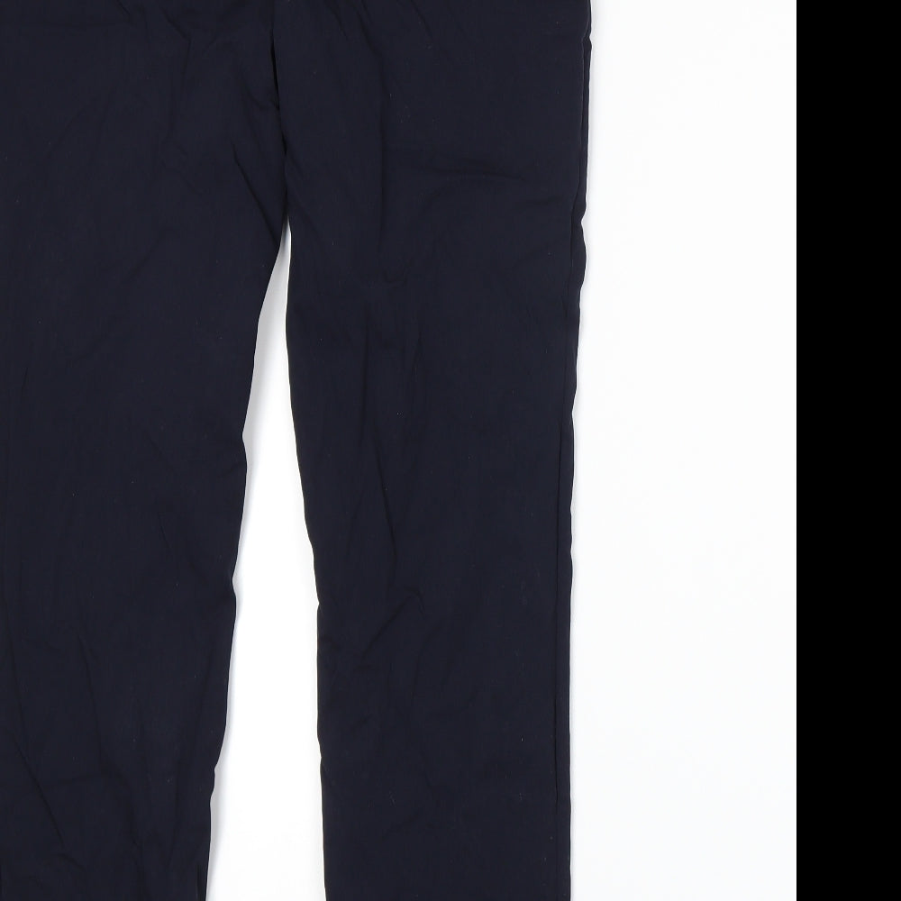 Cleo Womens Blue   Trousers  Size M L27 in