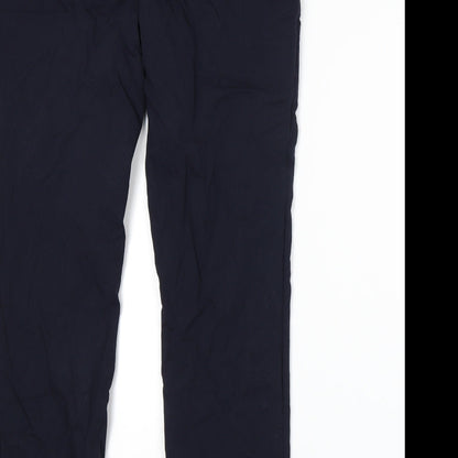 Cleo Womens Blue   Trousers  Size M L27 in