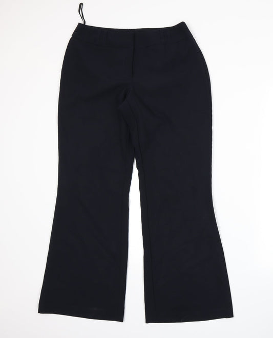 F&F Womens Blue   Trousers  Size 8 L27 in