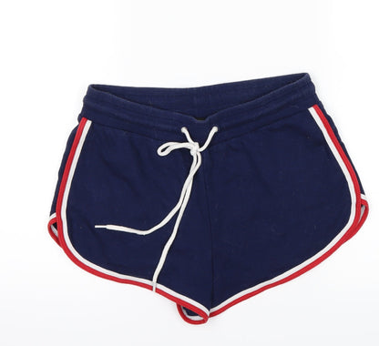 FOREVER 21 Womens Blue   Sweat Shorts Size S