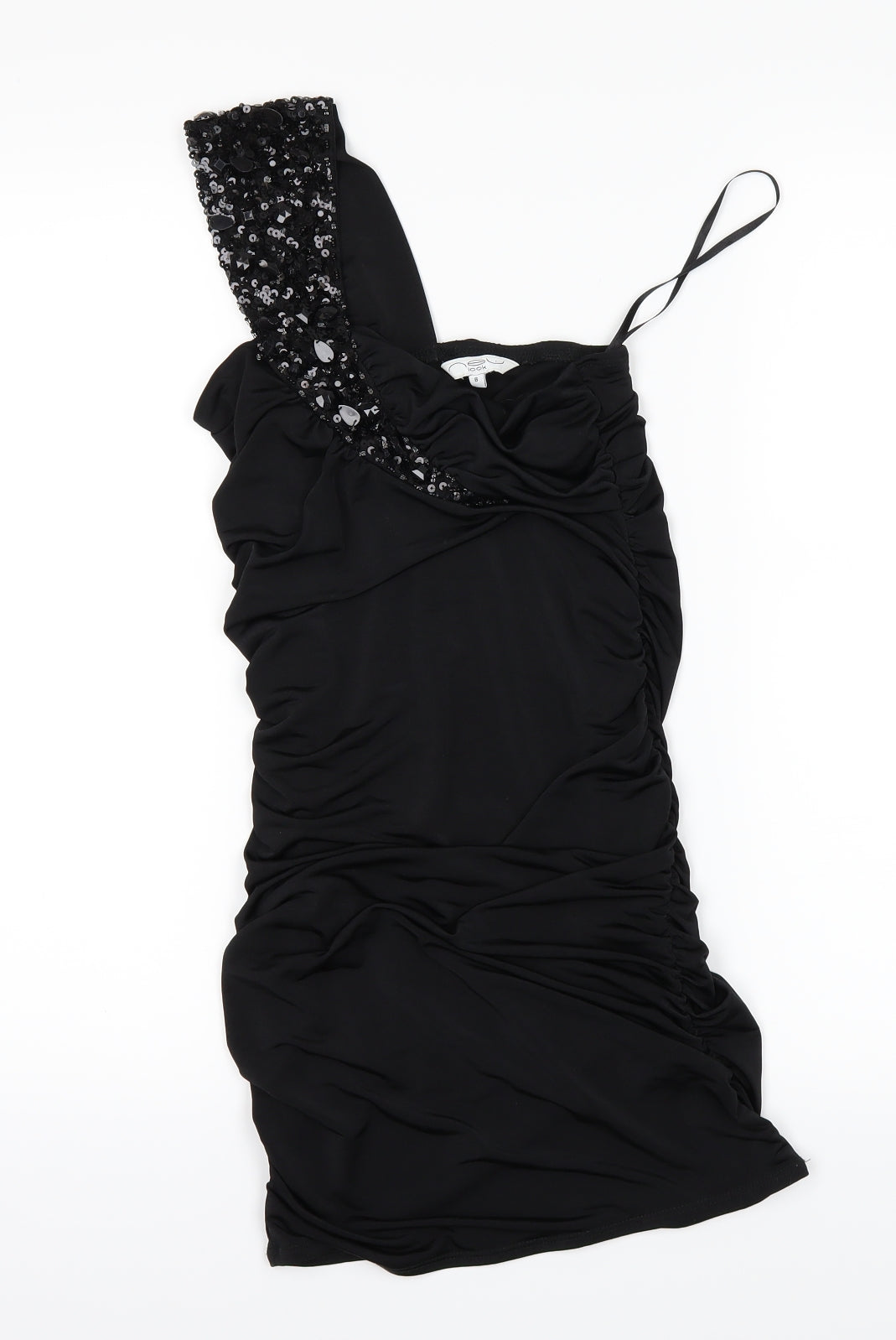 New Look Womens Black   Pencil Dress  Size 8