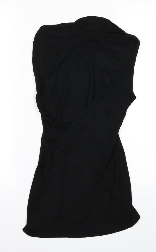 Ann Taylor Womens Black   Basic T-Shirt Size XS