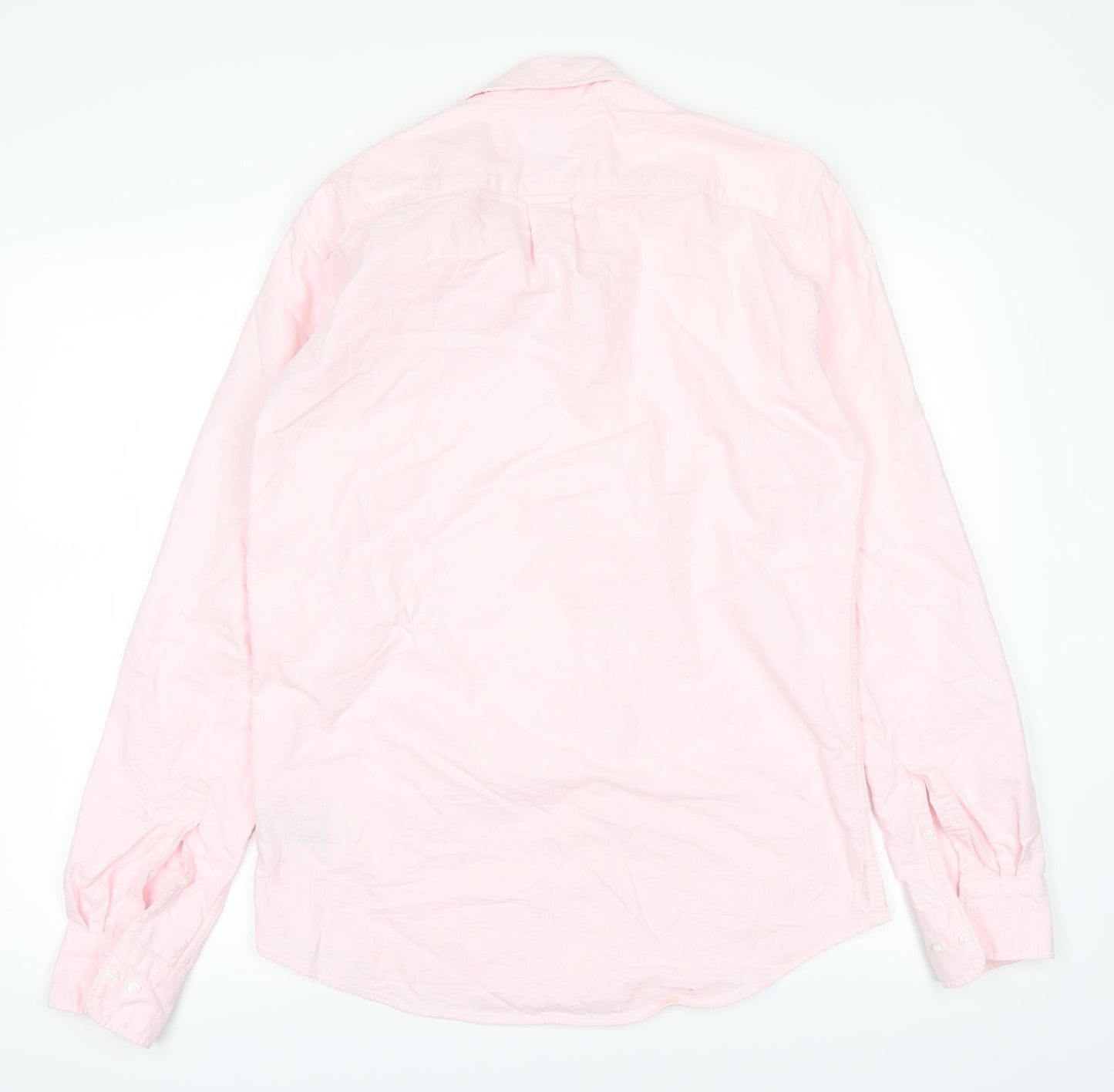 uni Mens Pink    Dress Shirt Size S