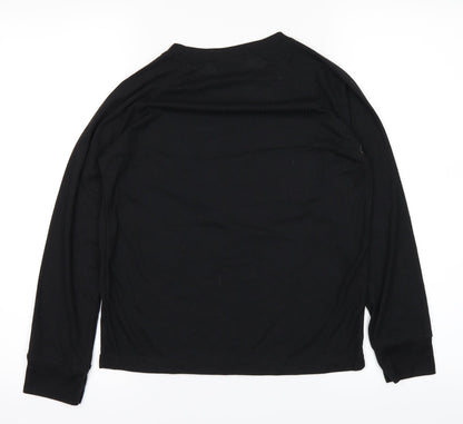 snowpro Girls Black   Basic T-Shirt Size XL