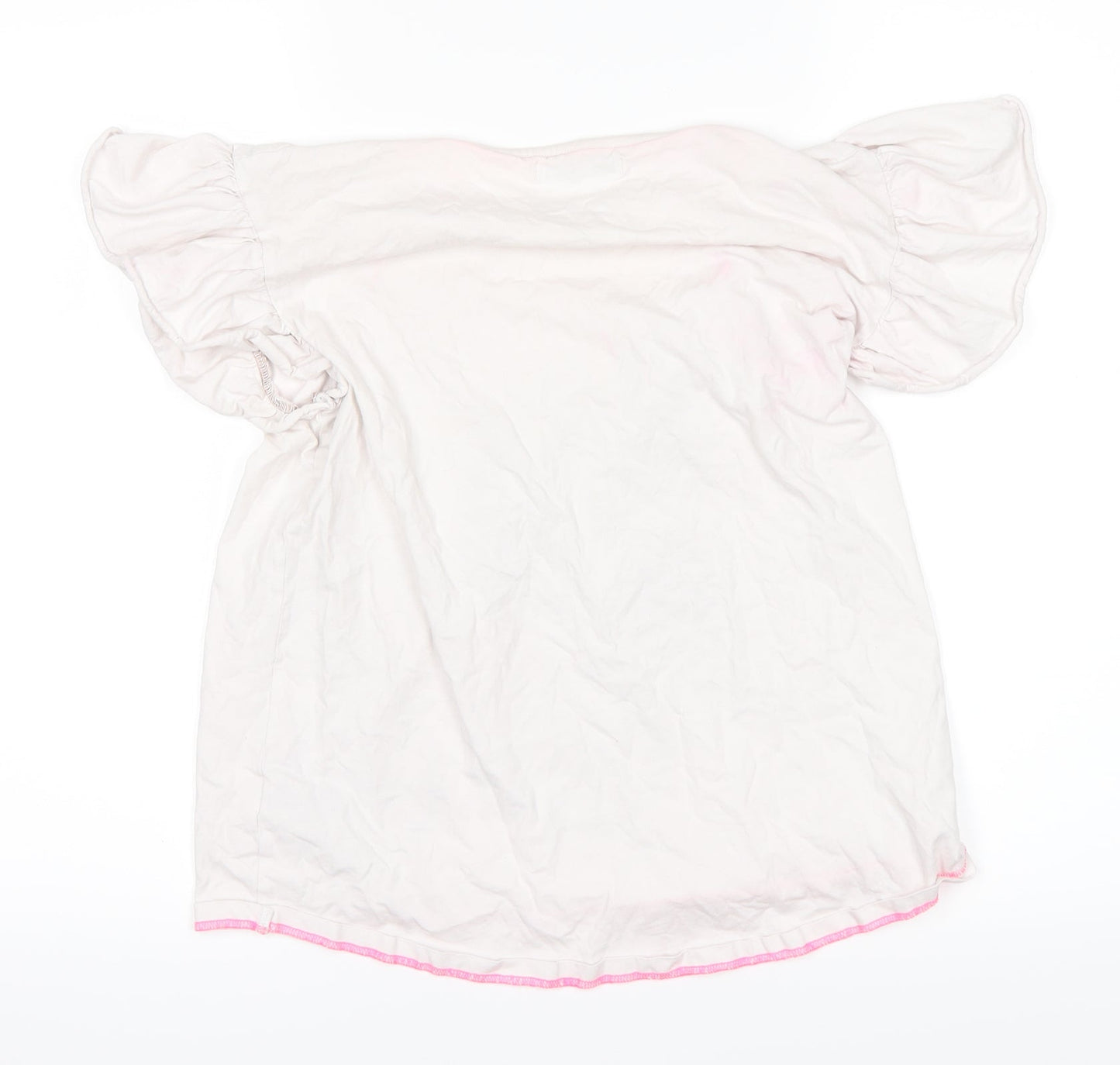 Marks and Spencer Girls White   Basic T-Shirt Size 12-13 Years