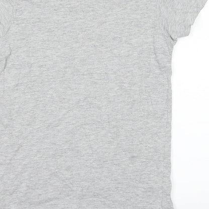 Preworn Boys Grey   Basic T-Shirt Size 10 Years