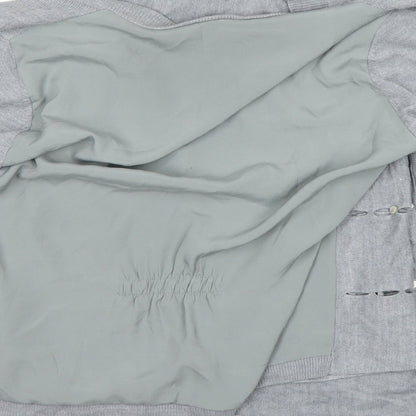 Per Una Womens Grey   Cardigan Jumper Size 14