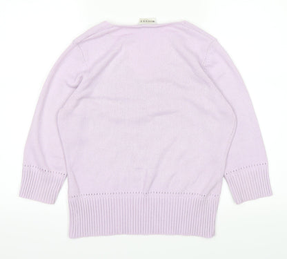 MINUTE Womens Purple   Pullover Jumper Size 12