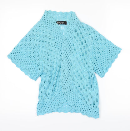 Elegant Body Womens Blue   Cardigan Jumper Size M
