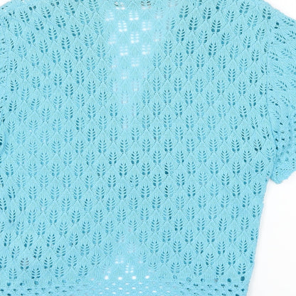 Elegant Body Womens Blue   Cardigan Jumper Size M