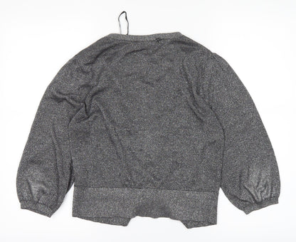 New Look Womens Grey   Cardigan Jumper Size 14