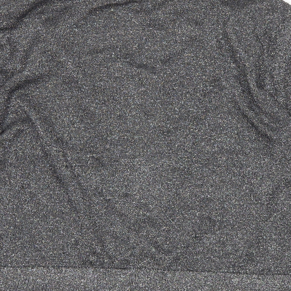 New Look Womens Grey   Cardigan Jumper Size 14