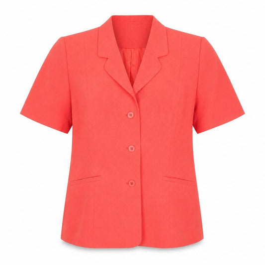 Womens UK Size 14 Precis Orange Jacket