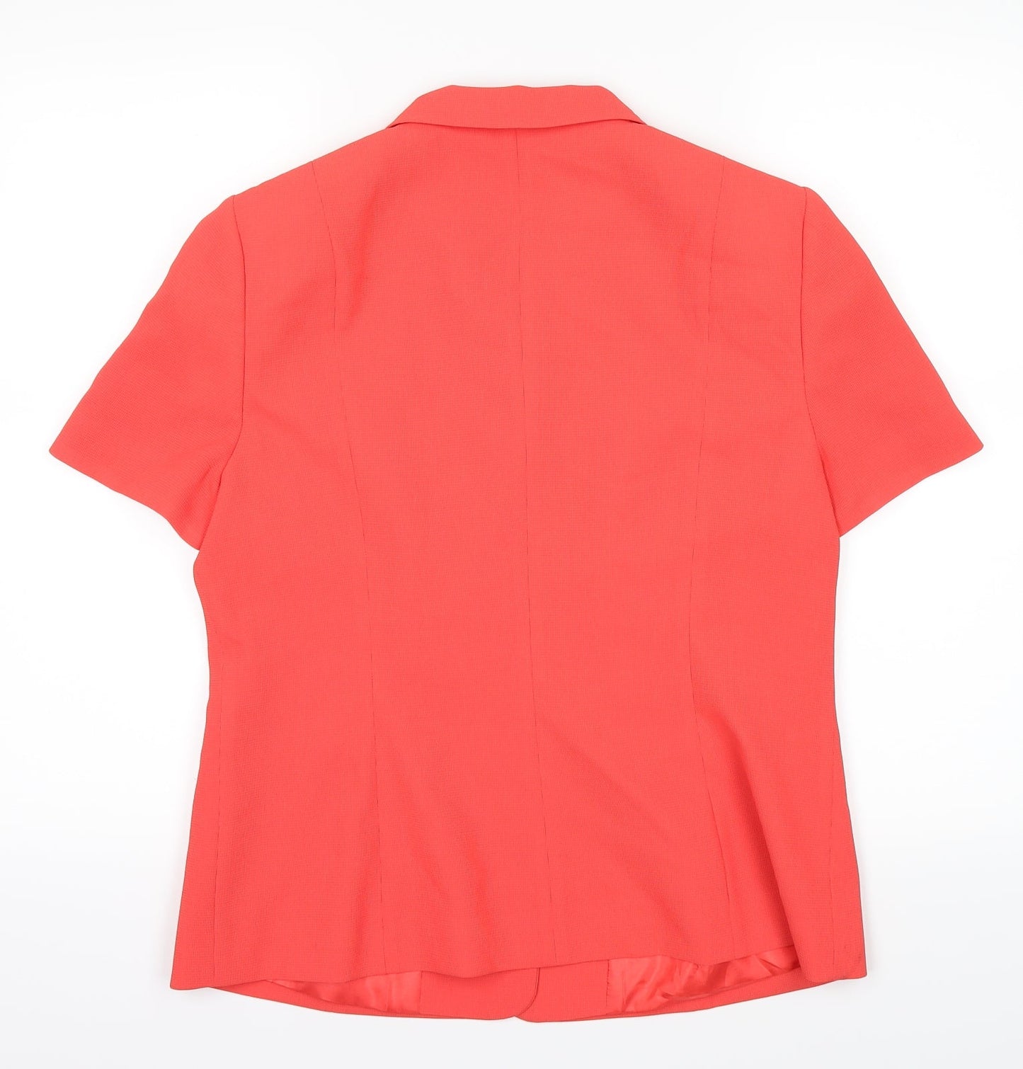 Womens UK Size 14 Precis Orange Jacket