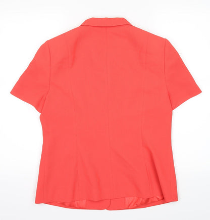 Womens UK Size 14 Precis Orange Jacket