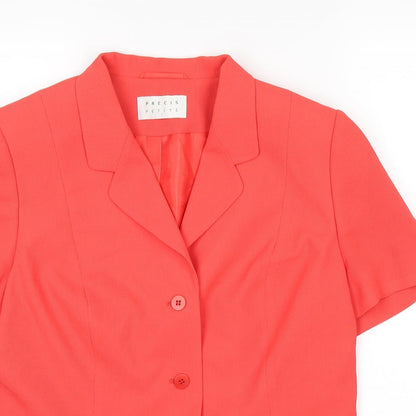 Womens UK Size 14 Precis Orange Jacket
