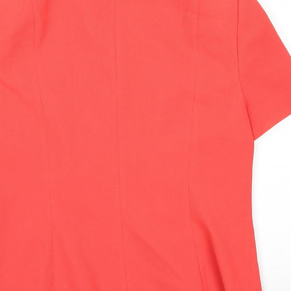 Womens UK Size 14 Precis Orange Jacket