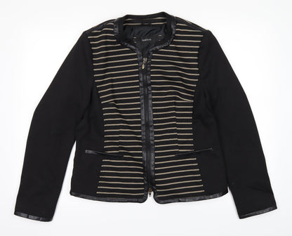 Womens UK Size 14 Bianca Black Jacket