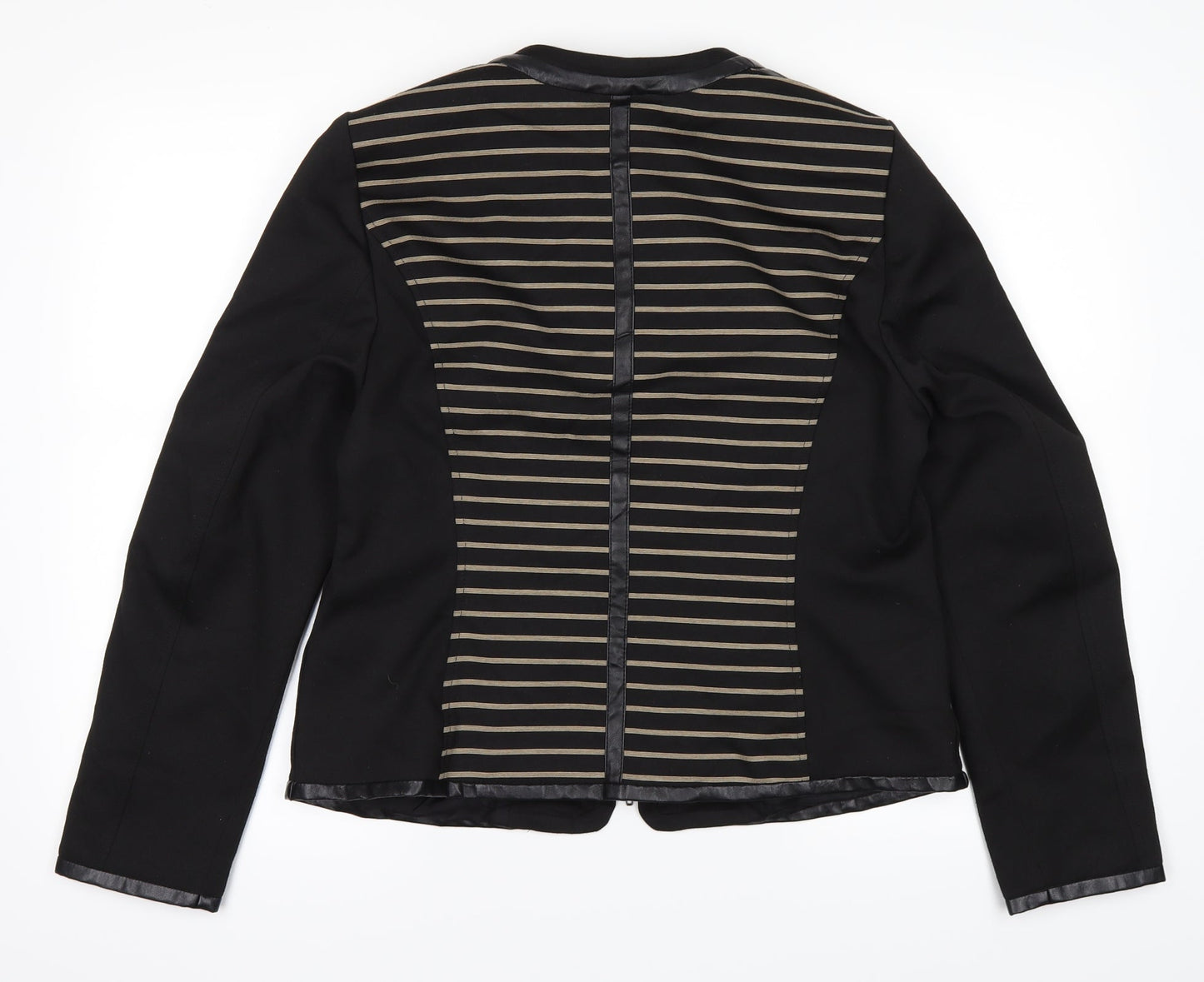 Womens UK Size 14 Bianca Black Jacket