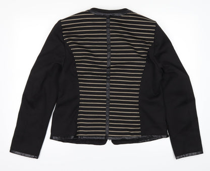 Womens UK Size 14 Bianca Black Jacket