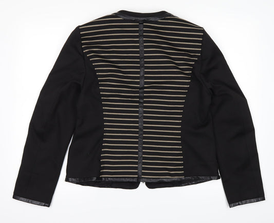 Womens UK Size 14 Bianca Black Jacket