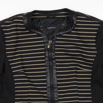 Womens UK Size 14 Bianca Black Jacket