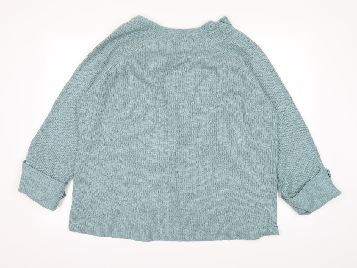 Next Womens Blue   Pullover Jumper Size L