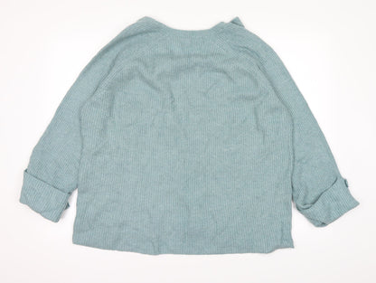 Next Womens Blue   Pullover Jumper Size L