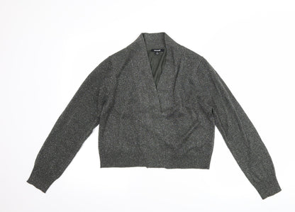 Premise Womens Grey   Cardigan Jumper Size M
