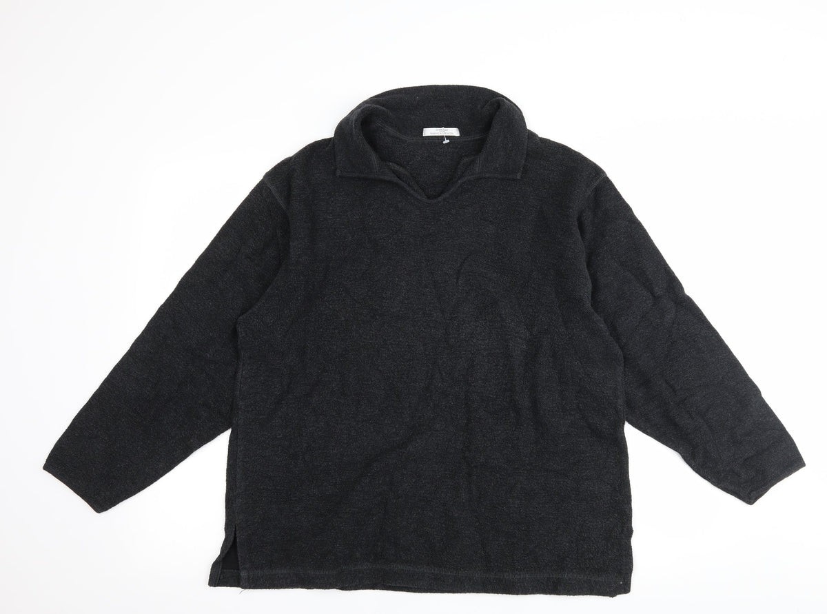 Marks & Spencer Womens Grey   Pullover Jumper Size 14