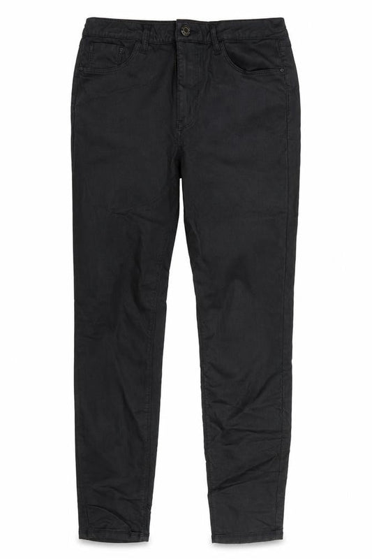 Womens UK Size 12 denim co Regular Fit  Black Trousers