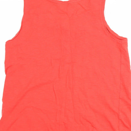 Papaya Womens Red   Basic Tank Size 10