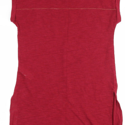 NEXT Womens Purple   T-Shirt Dress  Size 10  - slogan