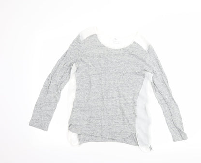 Womens UK Size 8 NEXT Grey Basic T-Shirt