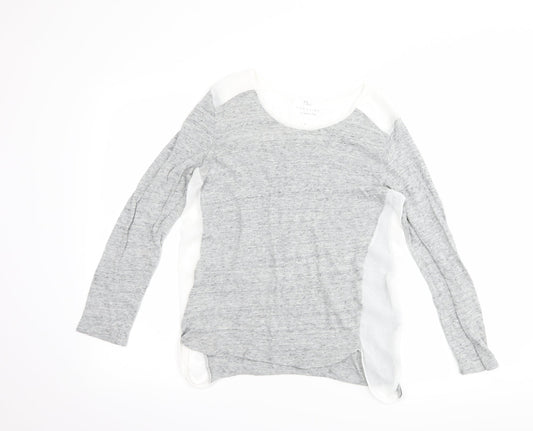 Womens UK Size 8 NEXT Grey Basic T-Shirt