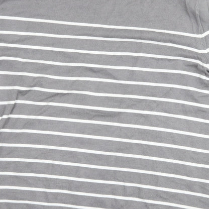 Womens UK Size 12 Street One Grey Basic T-Shirt