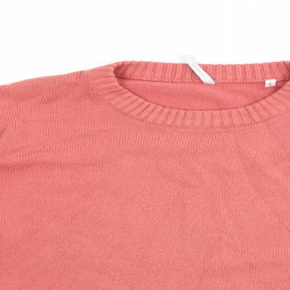 Anthology Womens Pink   Pullover Jumper Size 24