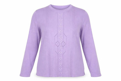 happit Womens Purple   Pullover Jumper Size 18