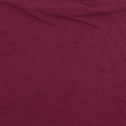 Bonmarché Womens Purple Pullover Jumper Size XL