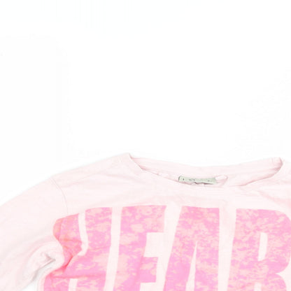 Next Girls Pink   Basic T-Shirt Size 6 Years