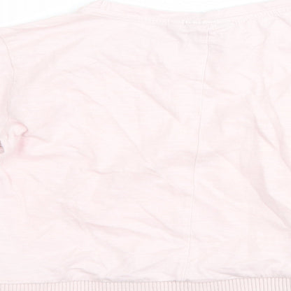 Next Girls Pink   Basic T-Shirt Size 6 Years