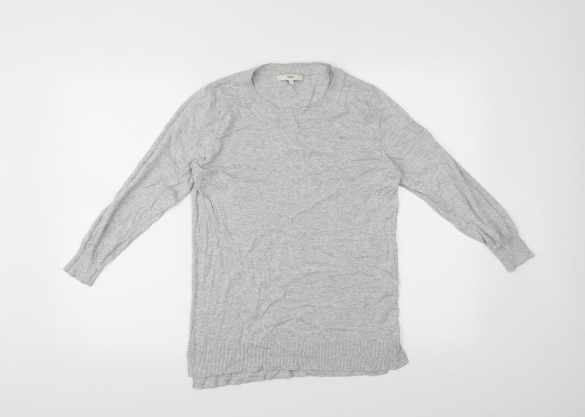 Next Womens Grey   Pullover Jumper Size 8