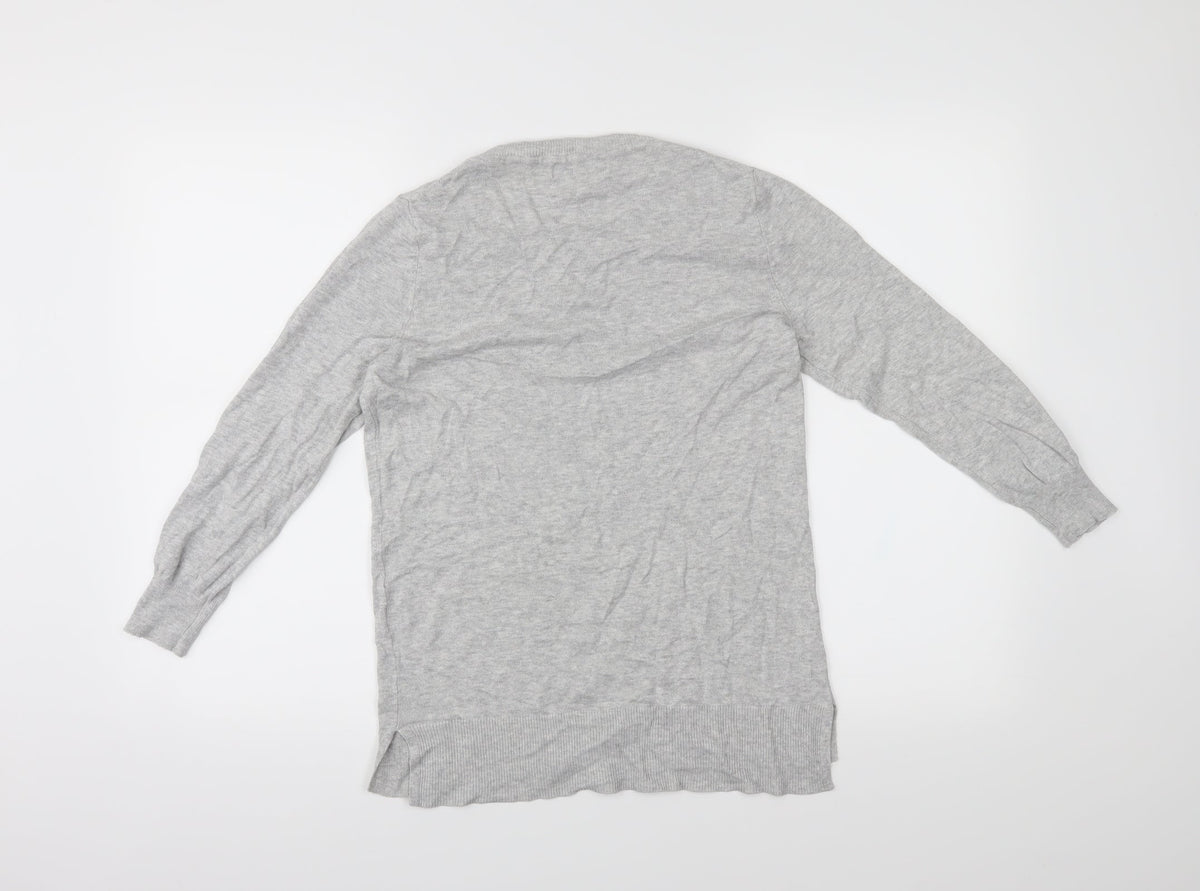 Next Womens Grey   Pullover Jumper Size 8