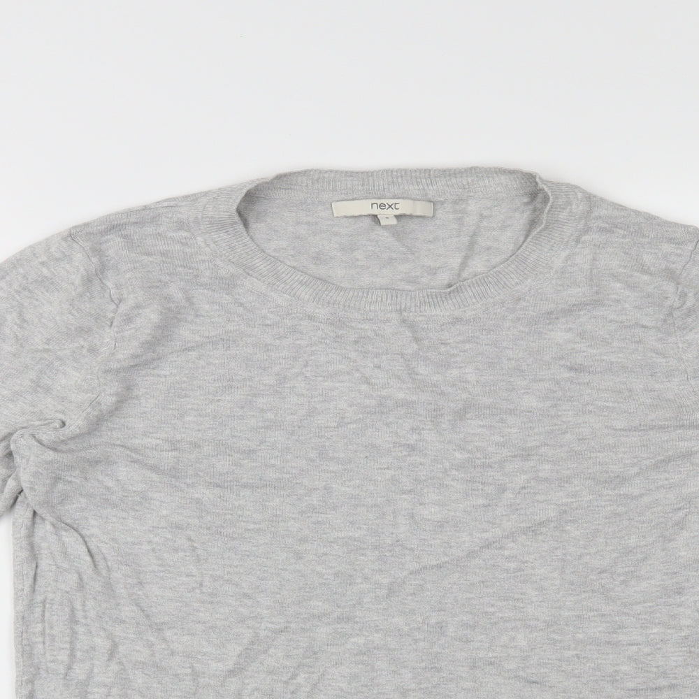 Next Womens Grey   Pullover Jumper Size 8